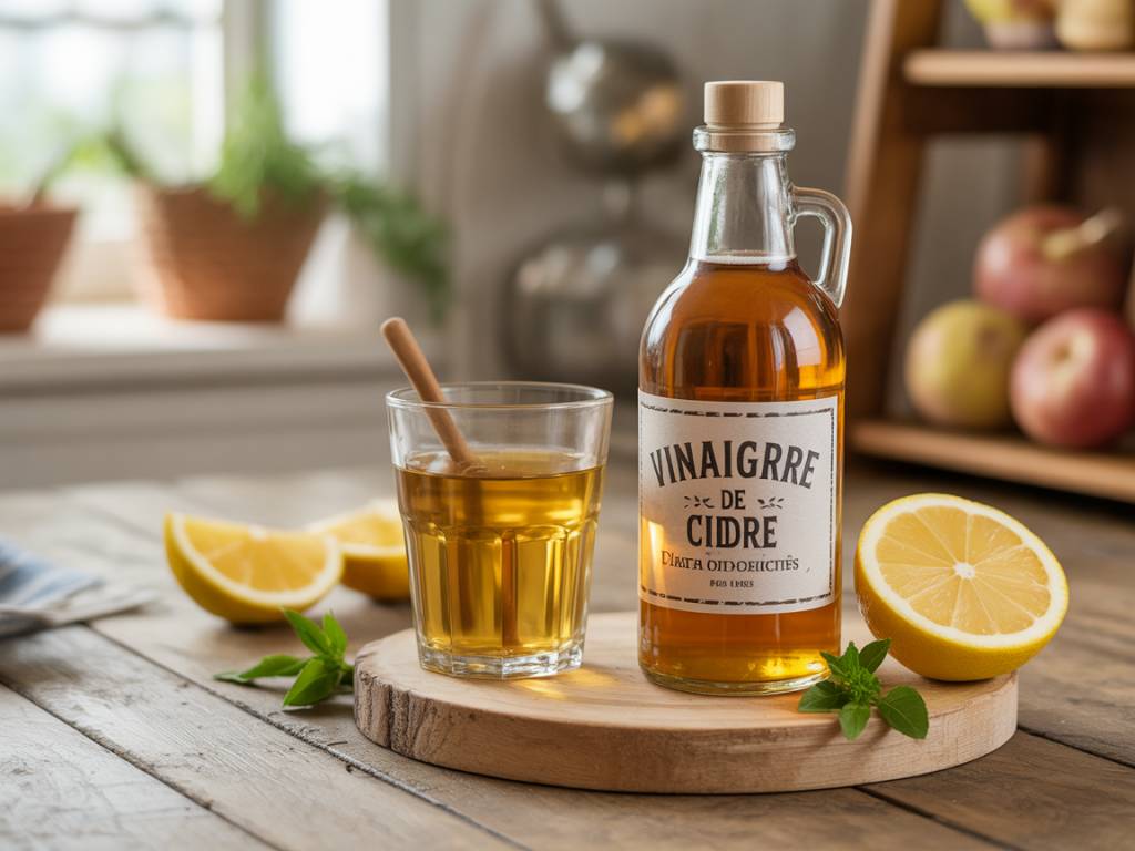Bienfaits du vinaigre de cidre à jeun : petit rituel simplicité pour un grand impact