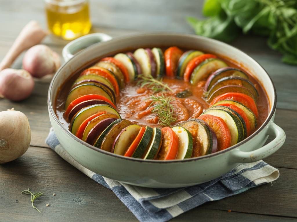Recette ratatouille provençale : les légumes d’été à l’honneur dans une cuisine bio